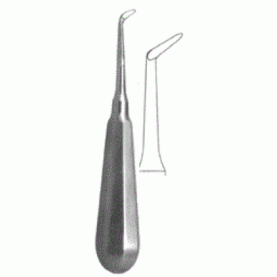 Э-46 Dental elevator angular, right-handed BERTEN.